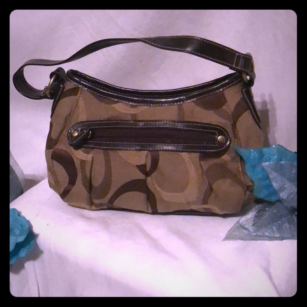 Brown Target purse